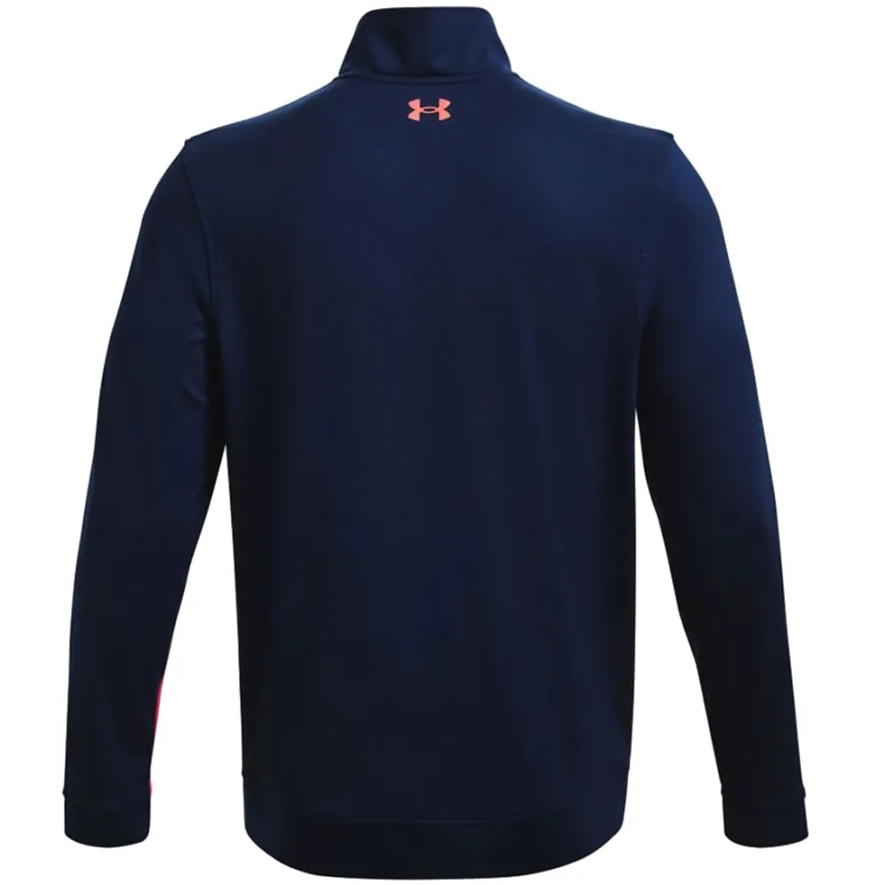 Under Armour Storm 1/2 Zip Pullover - Academy/Rush Red Deal Of The Century