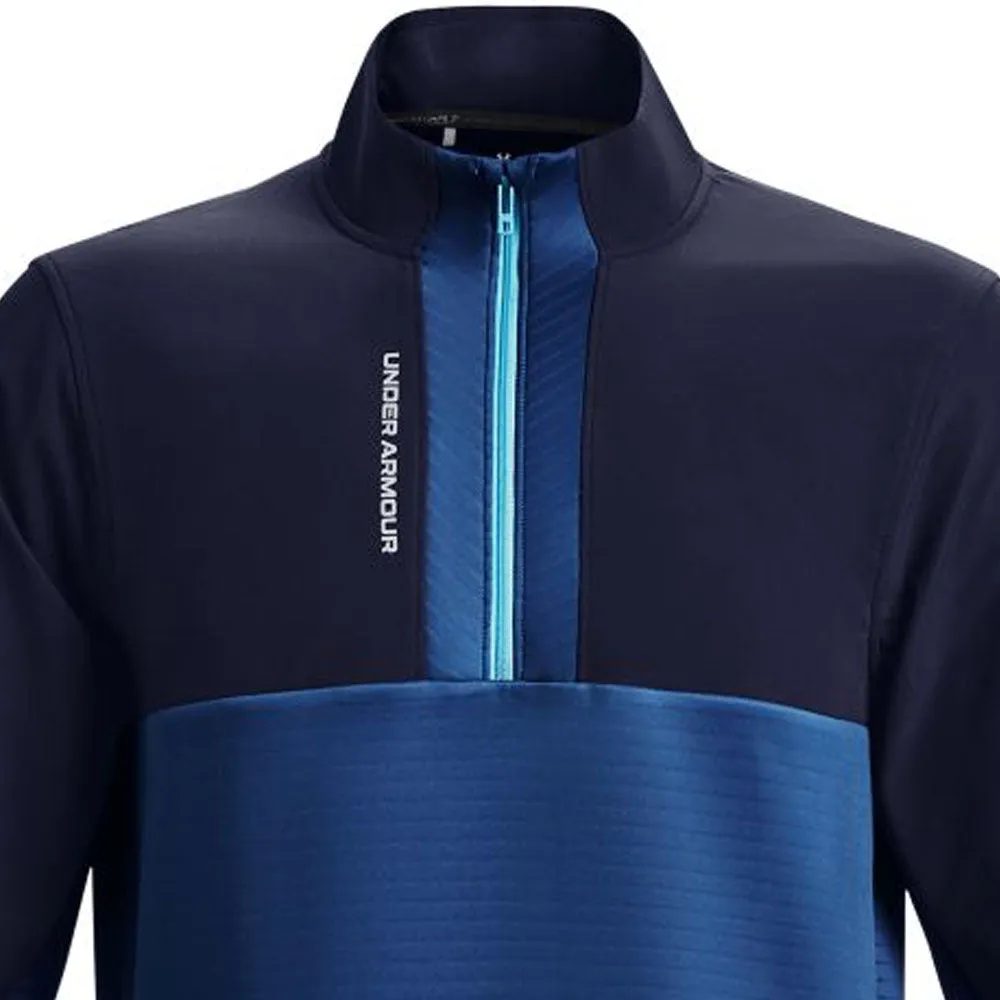 Walk Tall Under Armour Storm Daytona 1/2 Zip Pullover - Midnight Navy/Blue Mirage