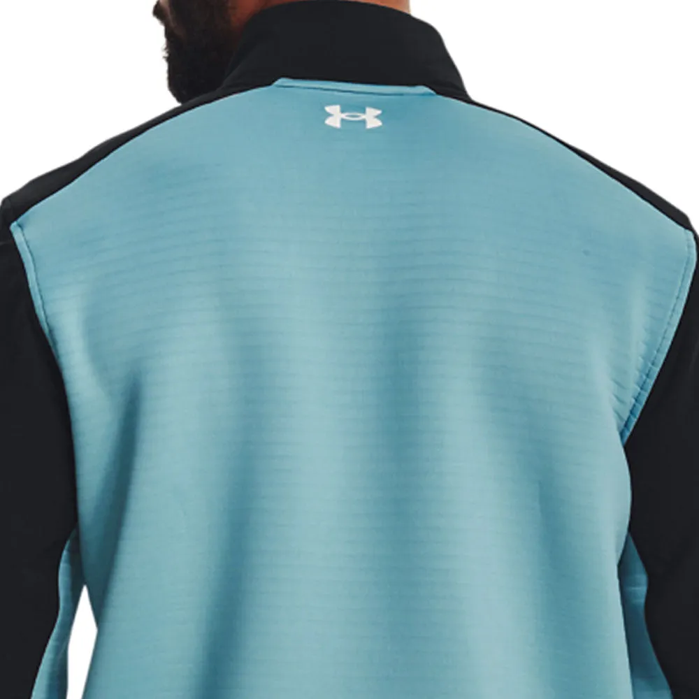 All Eyes on You Rise Every Time Under Armour Storm Daytona 1/2 Zip Sweater - Black/Still Water/Reflective