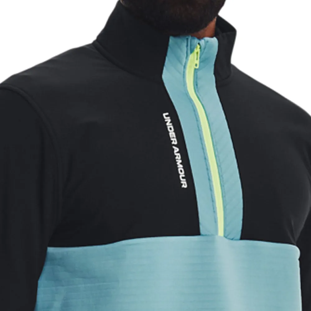 Under Armour Storm Daytona 1/2 Zip Sweater - Black/Still Water/Reflective Own the Vibe Mother's Day Sale
