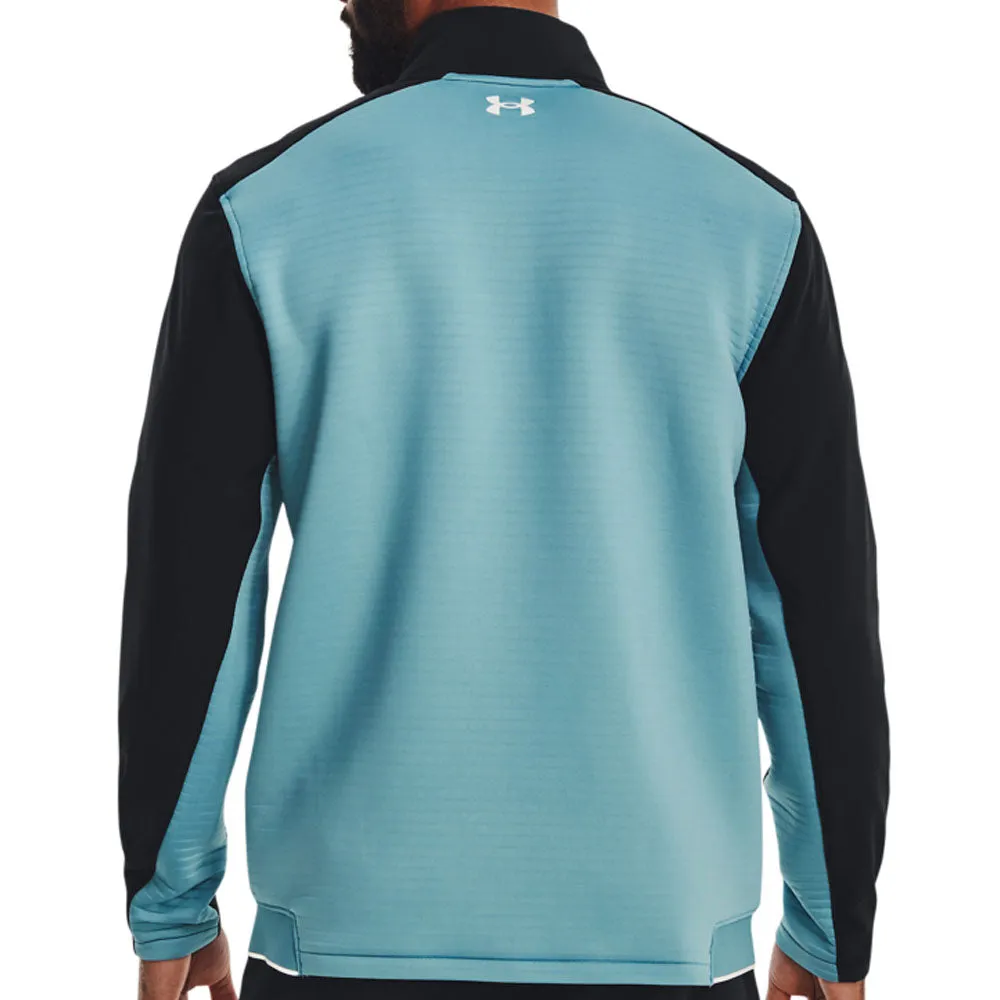 Under Armour Storm Daytona 1/2 Zip Sweater - Black/Still Water/Reflective Black Friday Sale Walk with Power