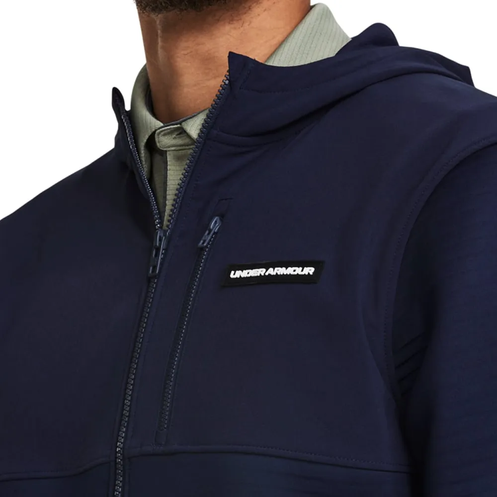 Break Boundaries Under Armour Storm Daytona Full Zip Hoodie - Midnight Navy