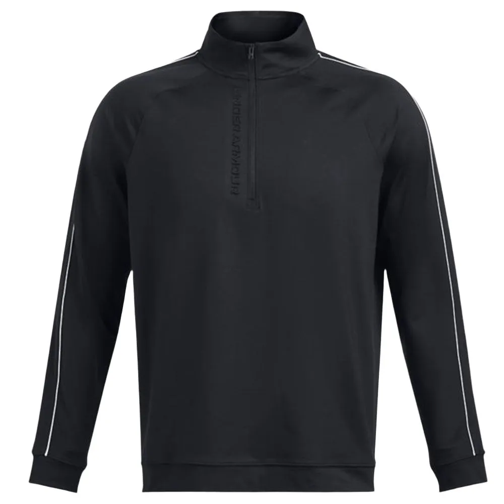 Under Armour Storm Midlayer 1/2 Zip - Black/White Holiday Sale