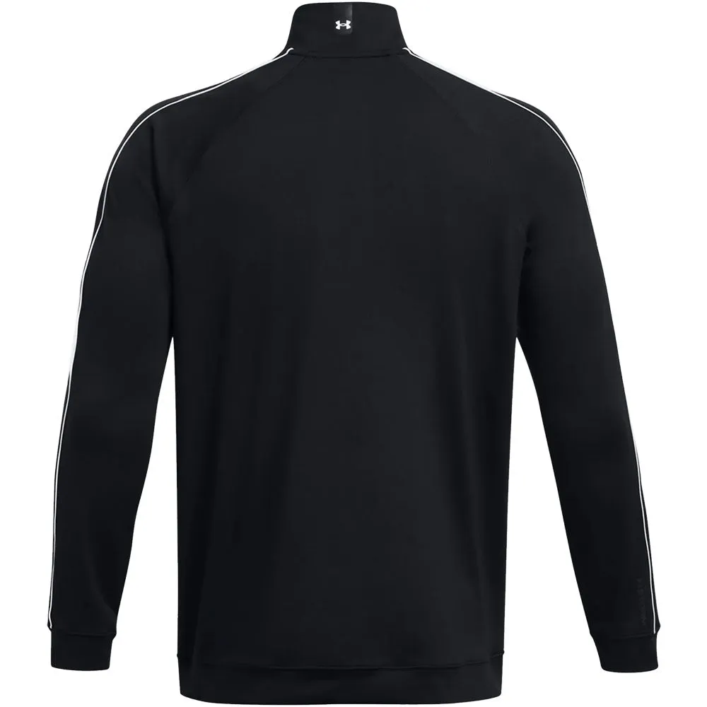 Under Armour Storm Midlayer 1/2 Zip Pullover - Black/White Lead with Style Rule the Streets