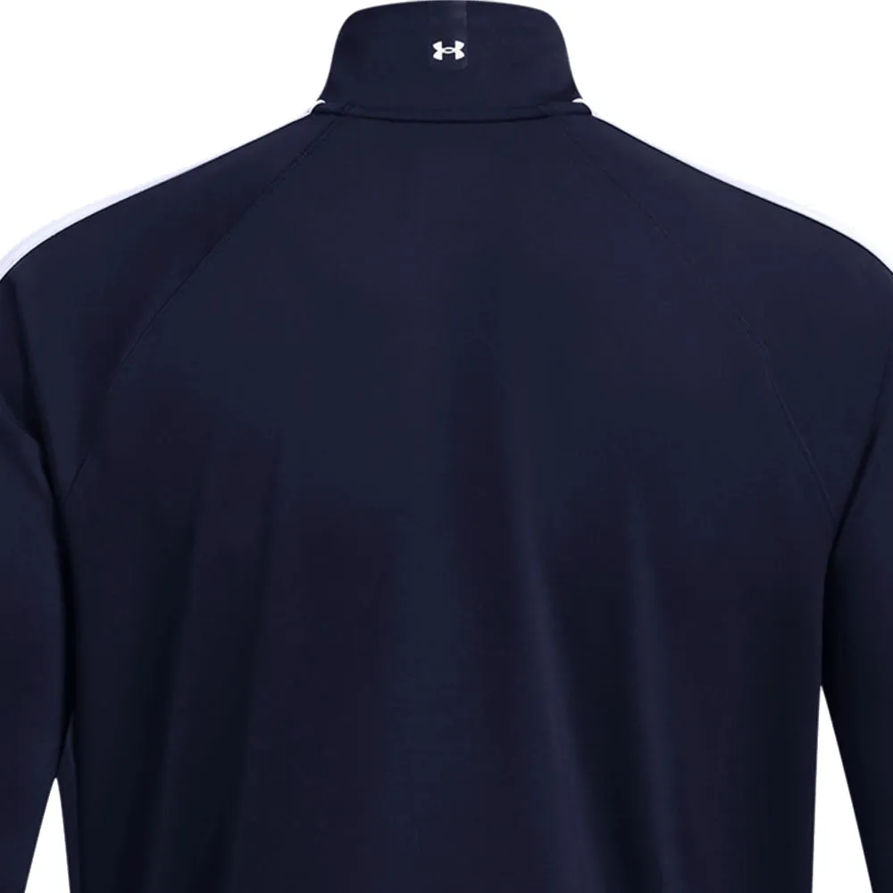 Under Armour Storm Midlayer 1/2 Zip Pullover - Midnight Navy/Matrix Green/White Unapologetically You Move Beyond Ordinary