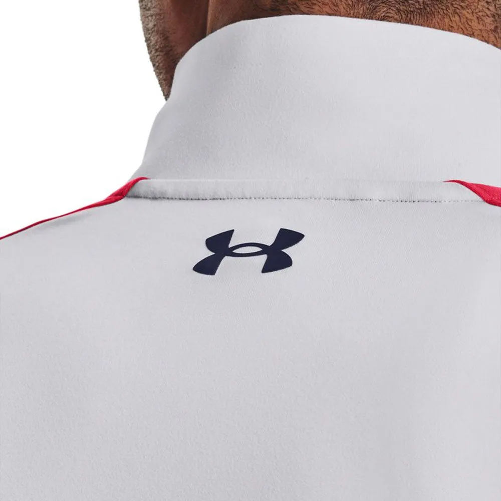 Born to Stand Out Affordable Under Armour Storm Midlayer 1/2 Zip Pullover - Midnight Navy/White