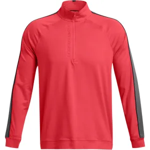 Under Armour Storm Midlayer 1/2 Zip Pullover - Red Solstice/Castlerock/White Clearance Sale The Fast Lane Choice