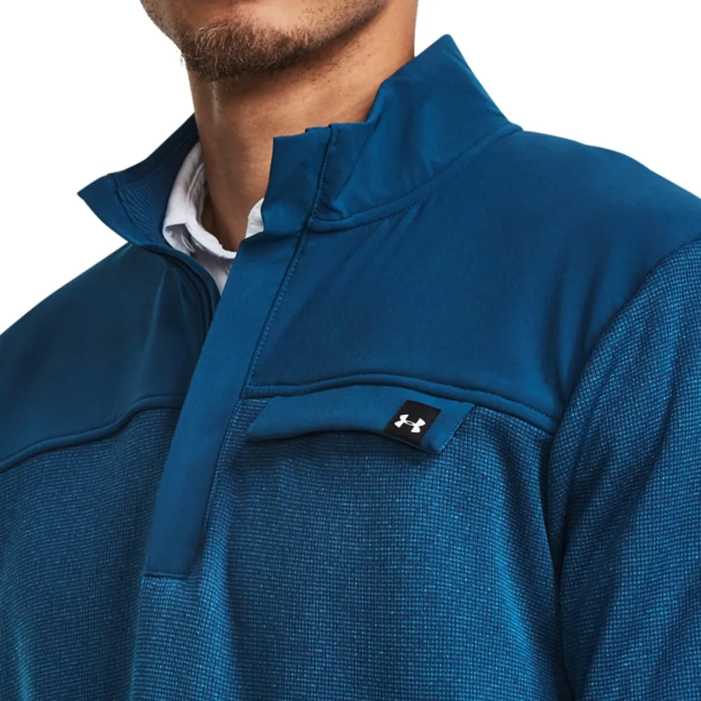 Under Armour Storm Sweaterfleece 1/2 Zip Pullover - Varsity Blue Gear Up and Go Move Like You Mean It