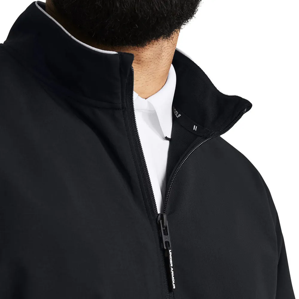 Move Beyond Ordinary Under Armour Storm Windstrike Full Zip Pullover - Black