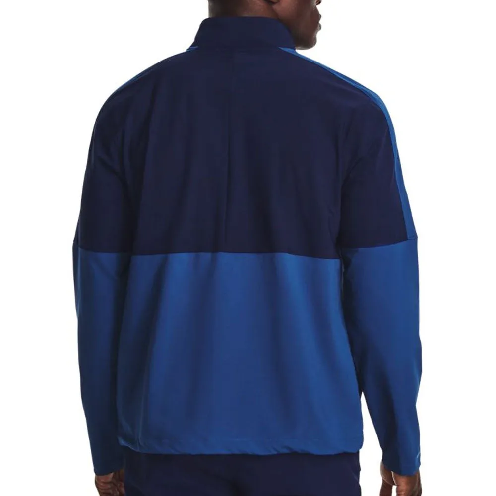Fearlessly You Independence Day Sale Under Armour Storm Windstrike Full Zip Pullover - Blue Mirage/Midnight Navy