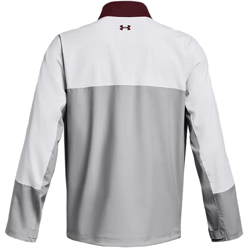 Under Armour Stormproof 3.0 Waterproof Jacket - Dark Maroon/Mod Grey Special Offer Holiday Sale