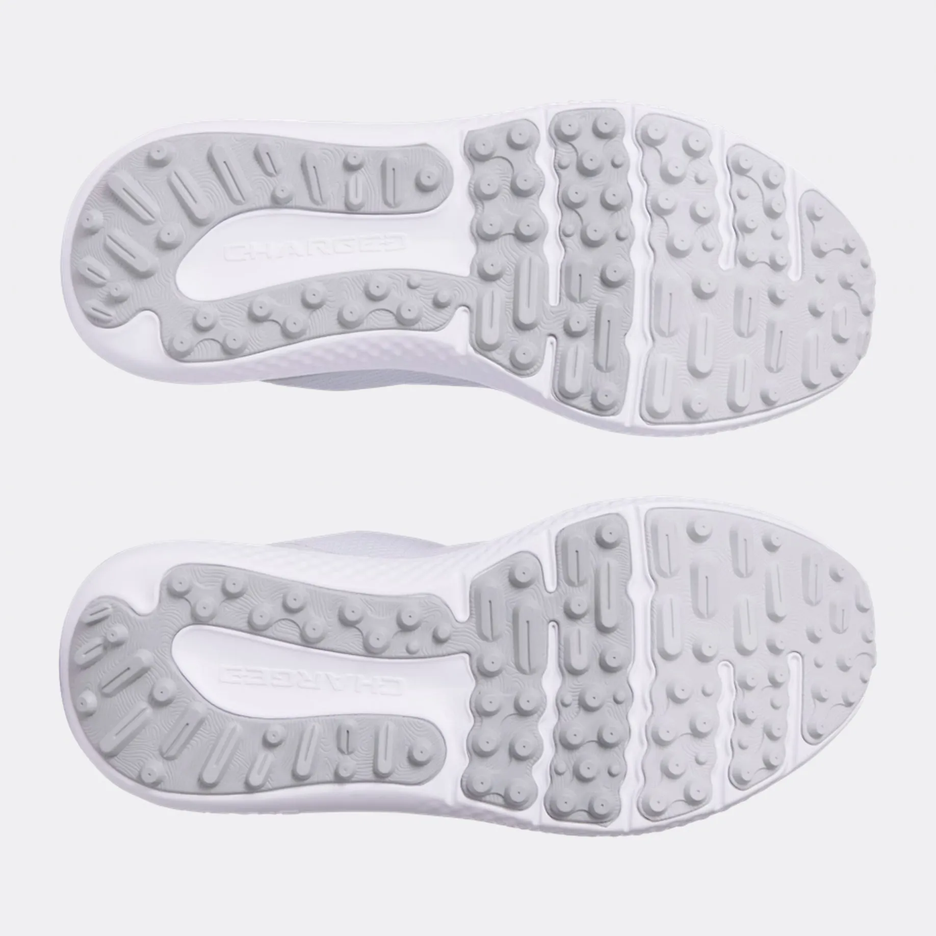 Under Armour Surge Spikeless Golf Shoes - Halo Gray/Metallic Silver Own the Moment Be Unstoppable