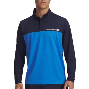 Walk Tall Under Armour T2G 1/4 Zip Pullover - Midnight Navy/Blue Atlantis/White