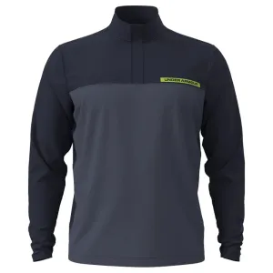 Game-Changer Footwear Keep Going Strong Under Armour T2G 1/4 Zip Pullover - Midnight Navy/Downpour Grey/Cyber Green