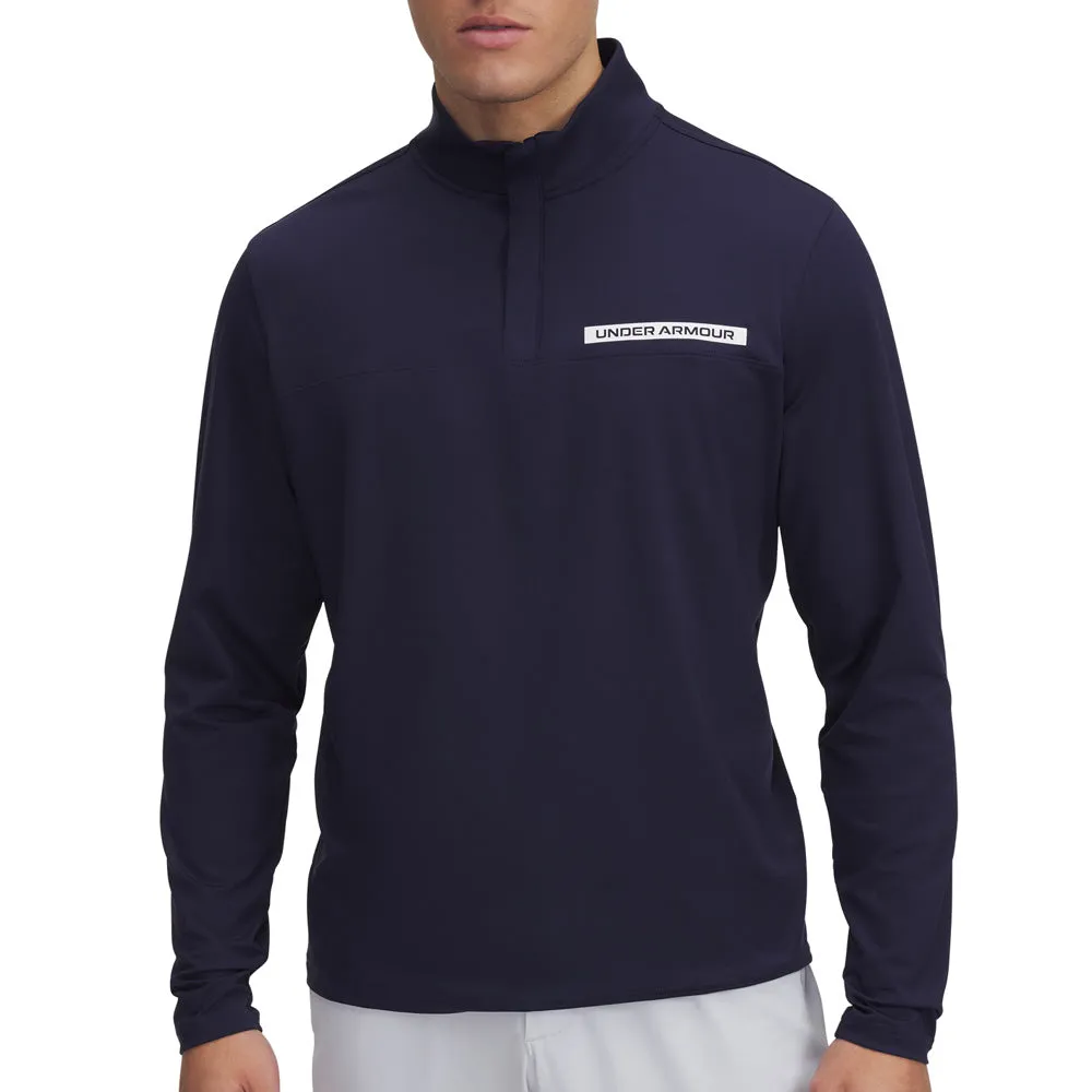 Under Armour T2G 1/4 Zip Pullover - Midnight Navy/White Biggest Sale of the Year