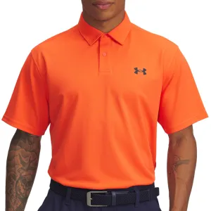 Under Armour T2G Pique Polo Shirt - Fire/Black Step Into Strength