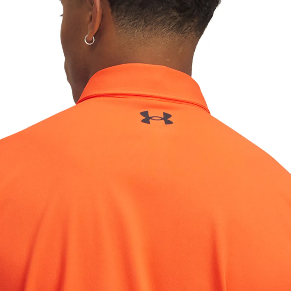 Under Armour T2G Pique Polo Shirt - Fire/Black Never Just Walk