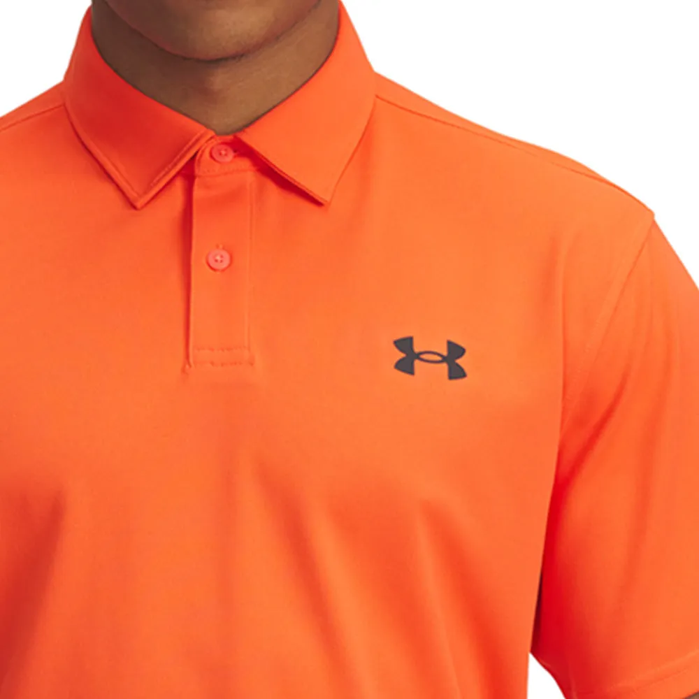 Walk Loud Under Armour T2G Pique Polo Shirt - Fire/Black