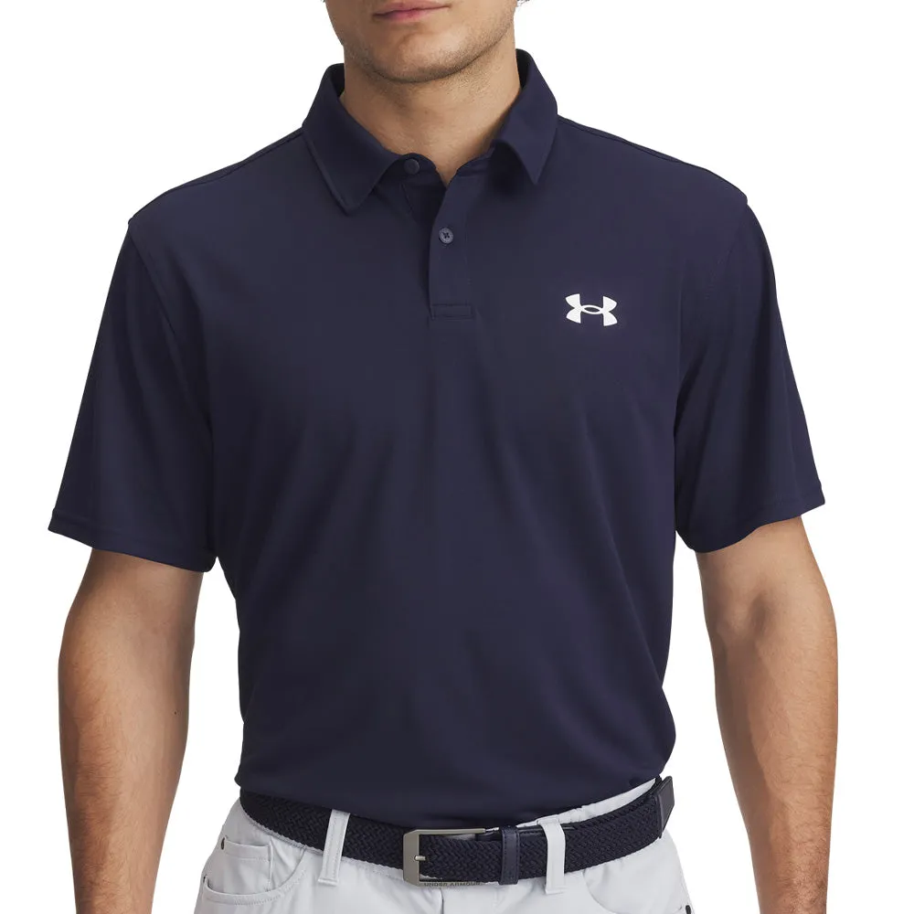 Under Armour T2G Pique Polo Shirt - Midnight Navy/White Limited Time Offer Be Unstoppable