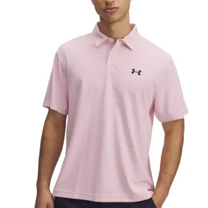 Economical Under Armour T2G Pique Polo Shirt - Prime Pink/Midnight Navy