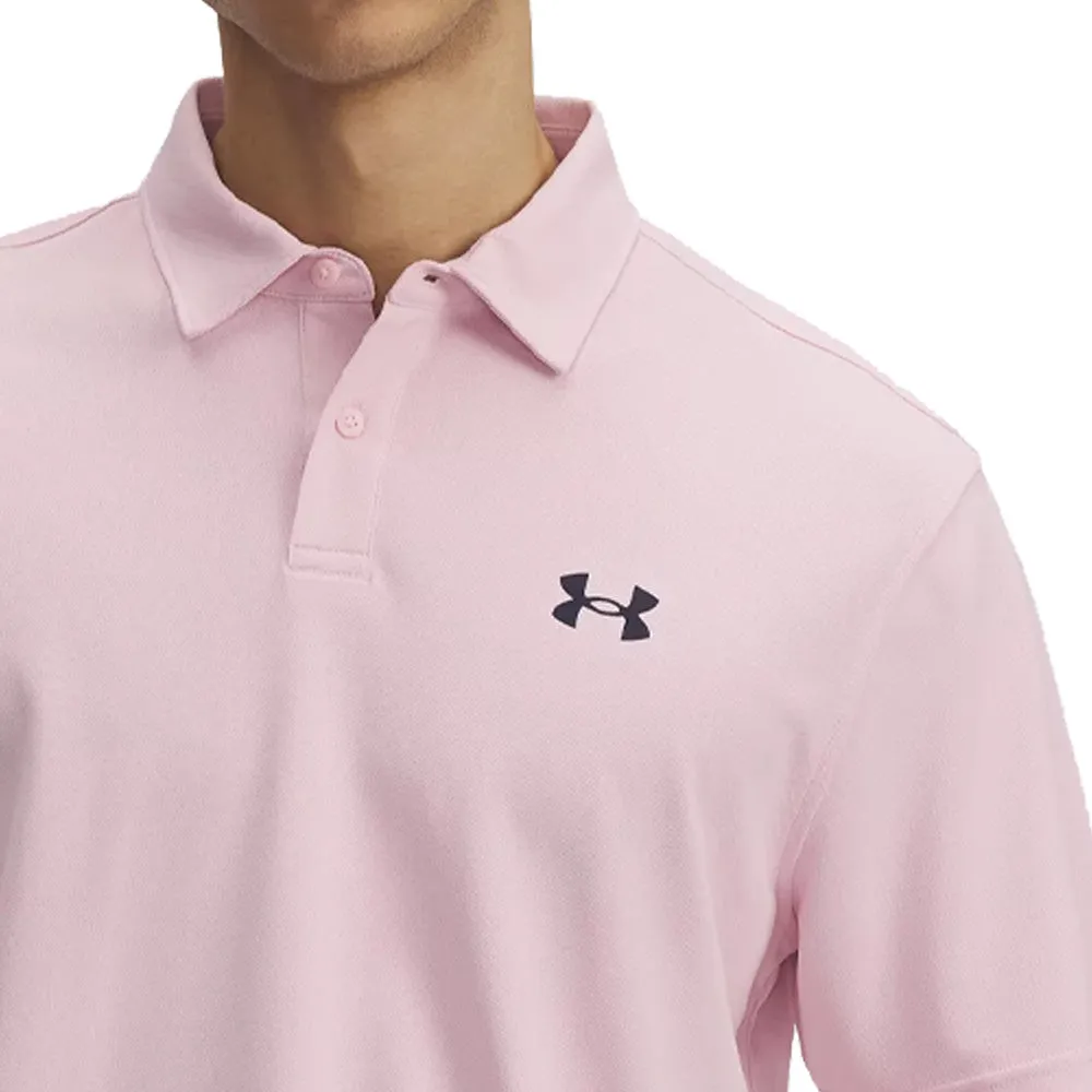 Under Armour T2G Pique Polo Shirt - Prime Pink/Midnight Navy Big Savings