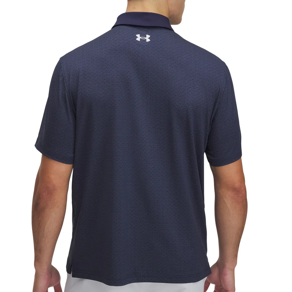 Under Armour Tee To Green Printed Polo Shirts - Midnight Navy/Halo Gray Economical