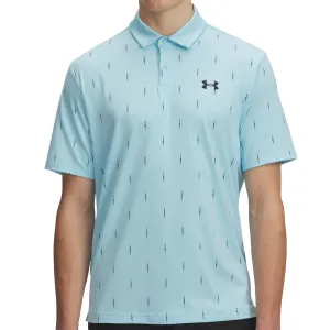 Unapologetically You Under Armour Tee To Green Printed Polo Shirts - Stream/Black