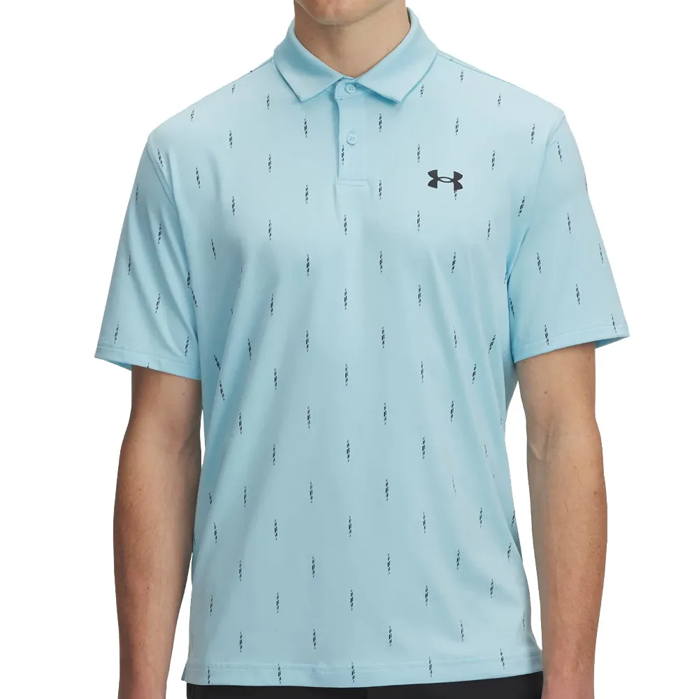 Unapologetically You Under Armour Tee To Green Printed Polo Shirts - Stream/Black