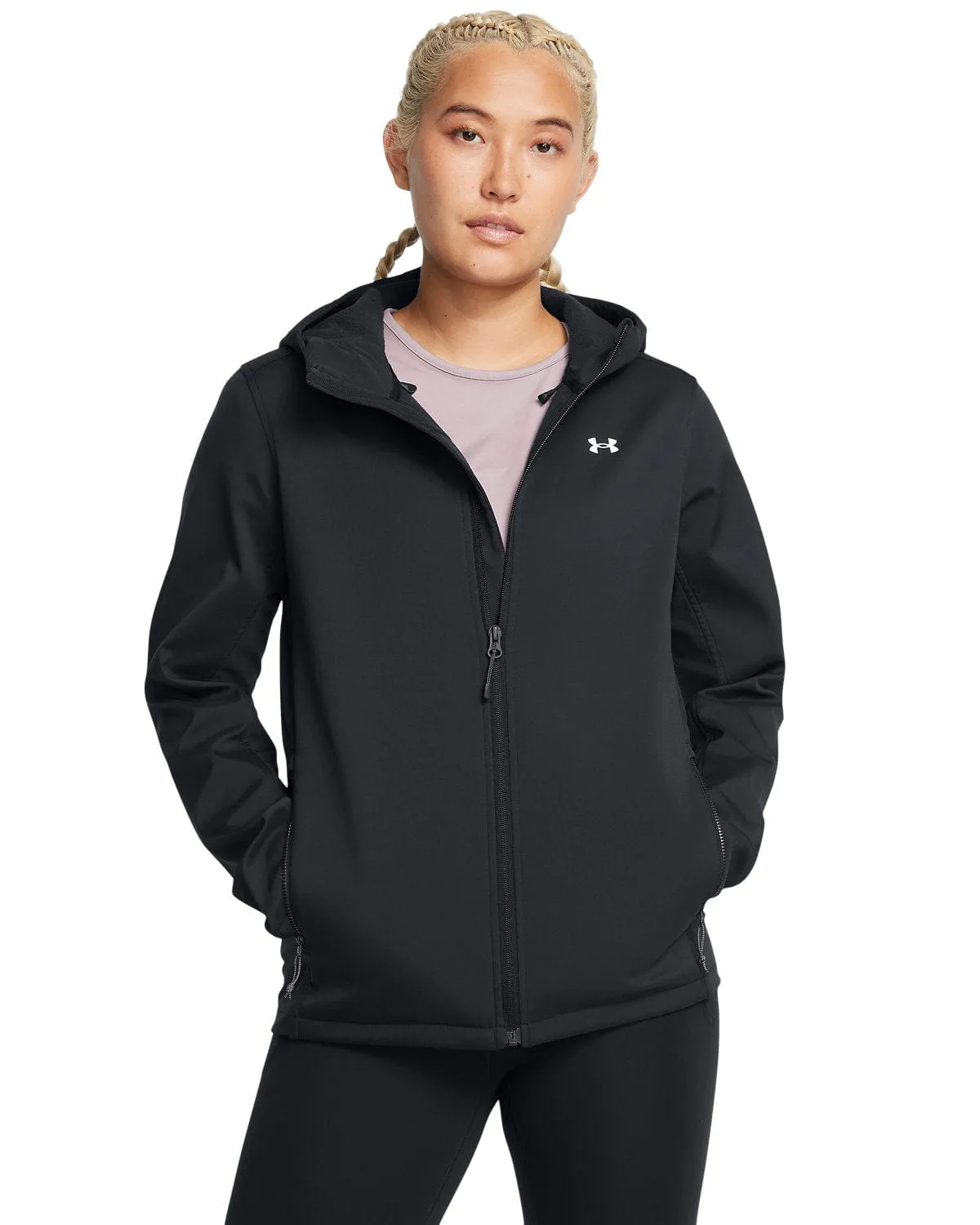 Winter Sale Big Savings Under Armour - Women'S Coldgear Infrared Shield 2.0 Hooded Jacket