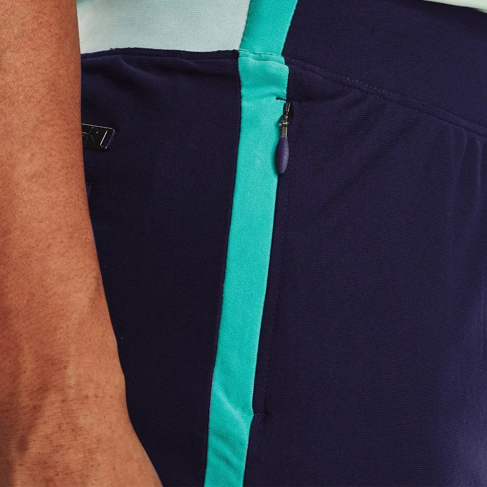 Under Armour Women'S Links Knit Golf Skort - Midnight Navy/Neptune Make a Statement Own the Moment