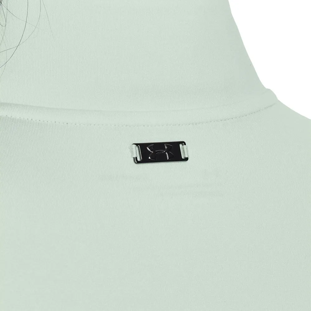 All Saints' Day Sale Under Armour Women'S Storm Mid-Layer Golf 1/2 Zip - Sea Mist/Midnight Navy