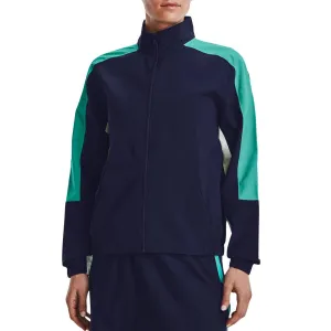 Own the Vibe Under Armour Women'S Storm Windstrike Water Repellent Golf Jacket - Midnight Navy/Neptune
