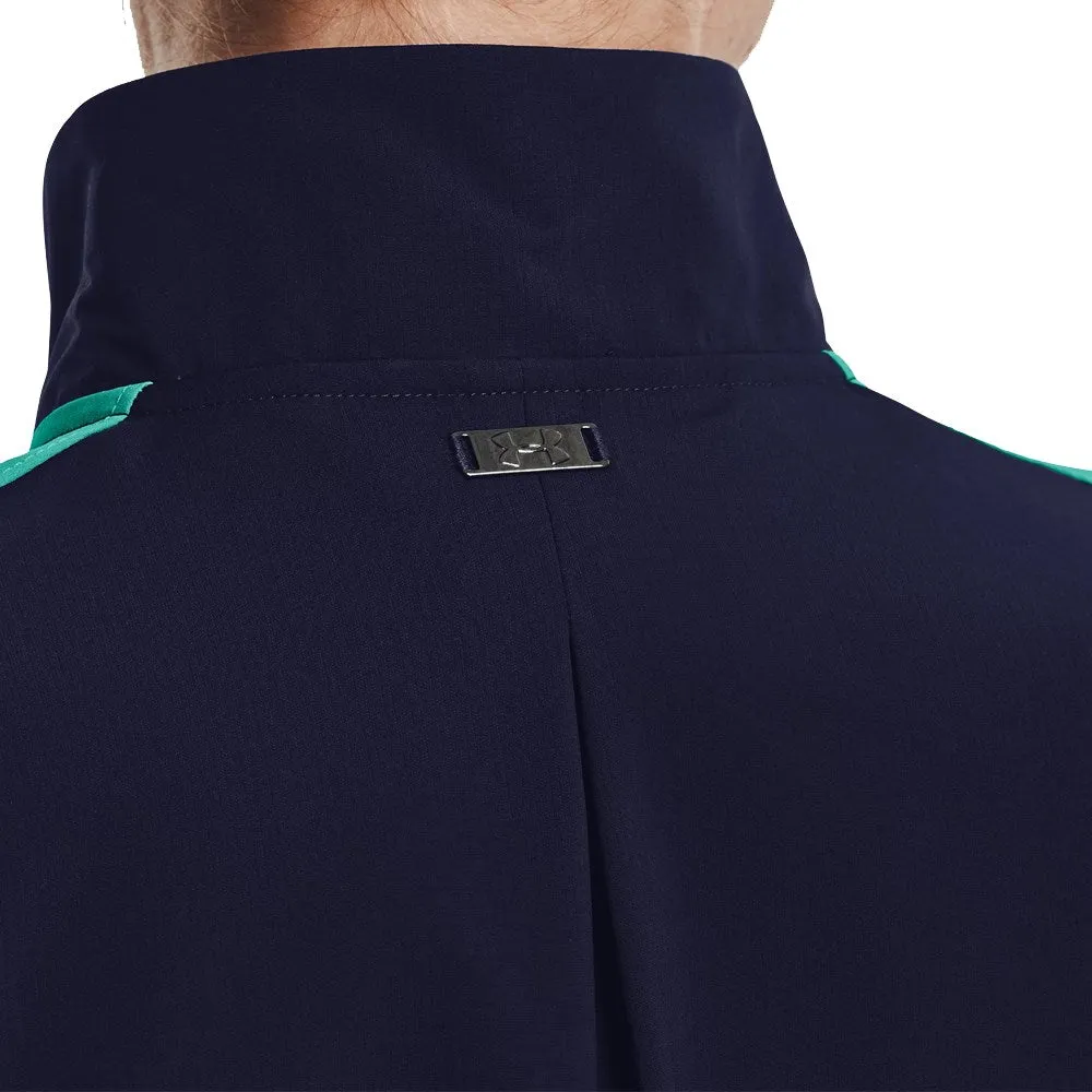 Under Armour Women'S Storm Windstrike Water Repellent Golf Jacket - Midnight Navy/Neptune Define Your Own Way Rule the Streets