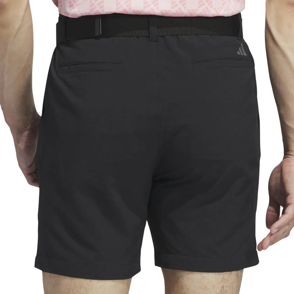 Style Meets Power New Year's Eve Sale Adidas Ultimate365 Pleated Golf Shorts - Black