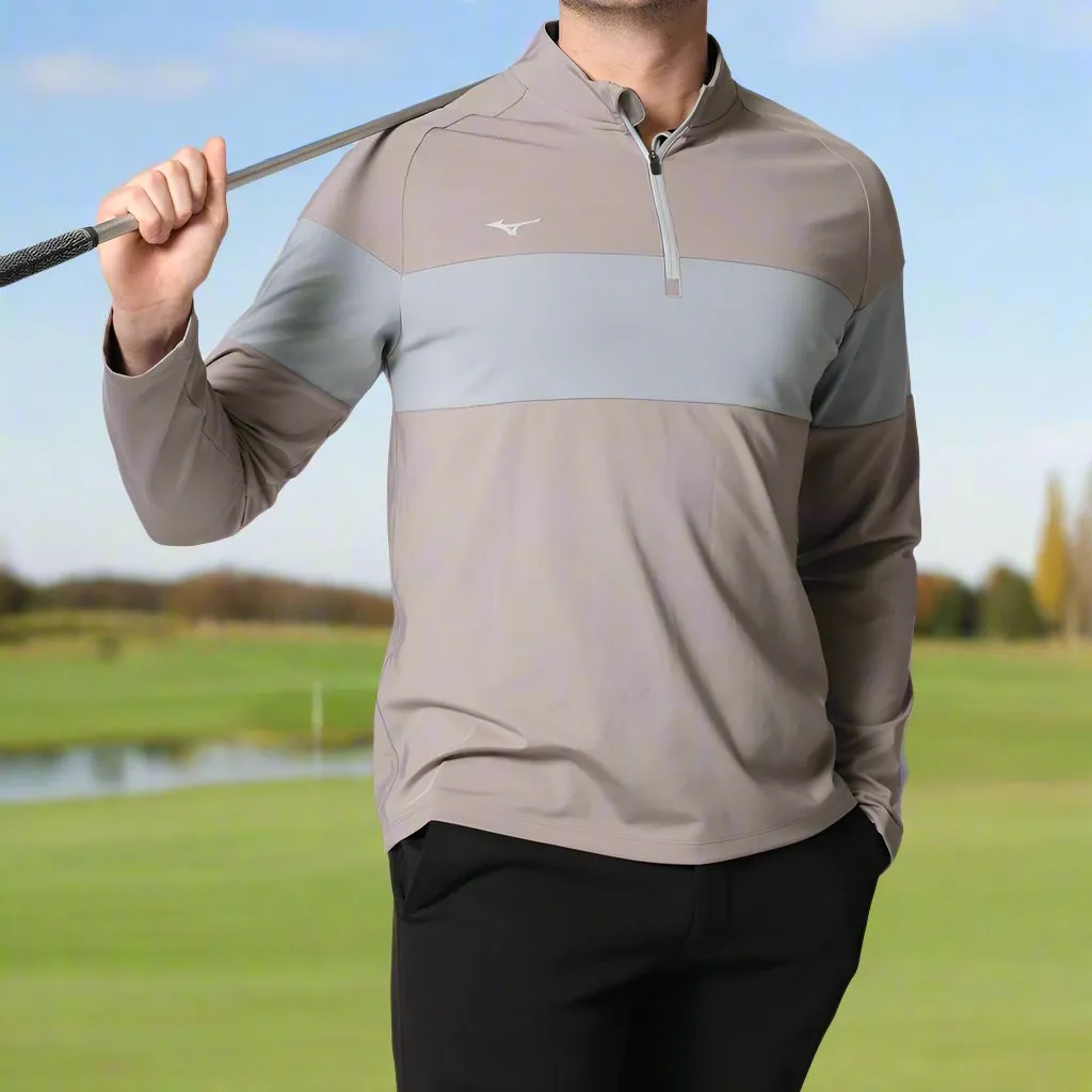 Mizuno Link 1/4 Zip Pullover - Charcoal All Eyes on You Born to Stand Out