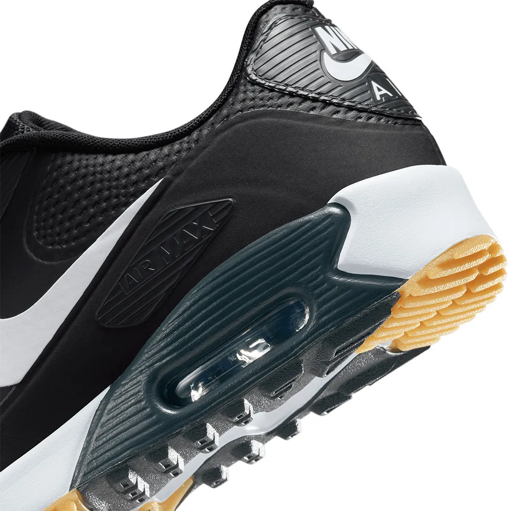 Power Every Step Christmas Day Sale Nike Air Max 90 G Spikeless Waterproof Shoes - Black/White