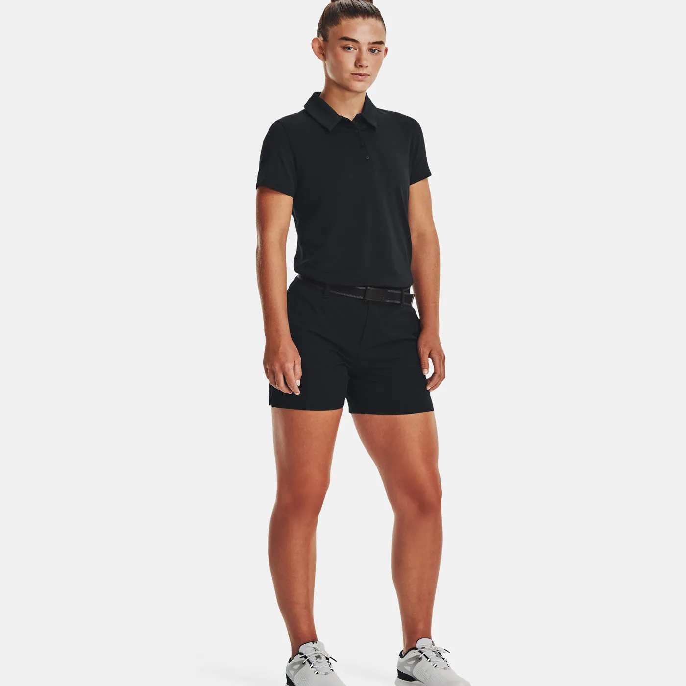 Under Armour Women'S Playoff Golf Polo Shirt - Black Sweetest Day Sale Easter Sale
