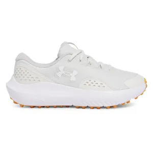 Command Attention Under Armour Women'S Surge Spikeless Golf Shoes - White Clay/White