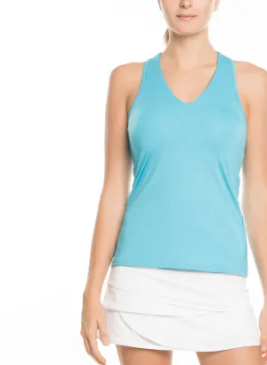 Dress from the Feet Up V Neck Tank