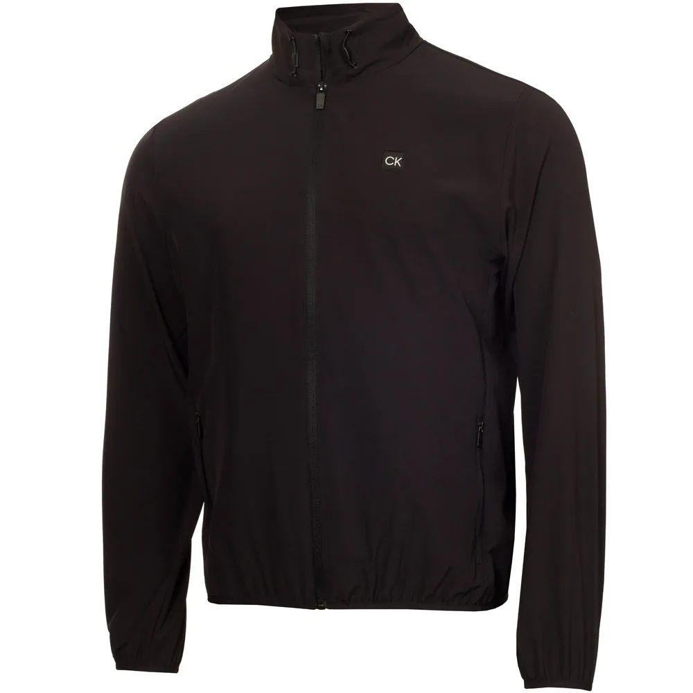 Rise Every Time Special Offer Calvin Klein Motion Full Zip Windbreaker Jacket - Black
