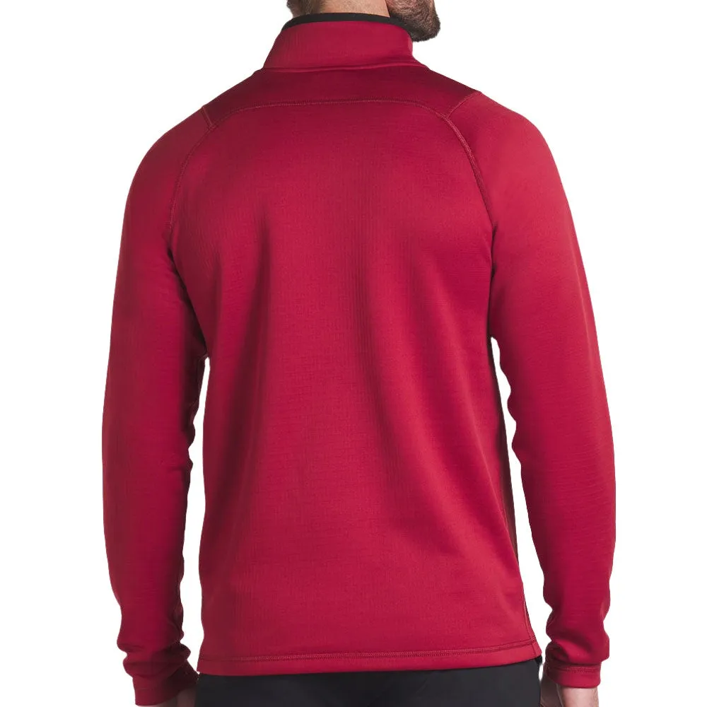 Unapologetically You Puma Waffle Fleece 1/4 Zip Sweater - Intense Red