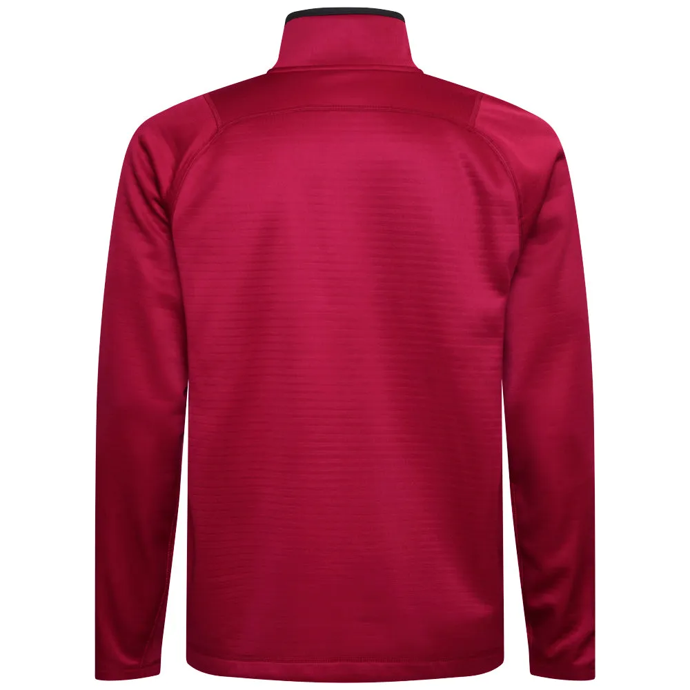 Puma Waffle Fleece 1/4 Zip Sweater - Intense Red Economical Mother's Day Sale