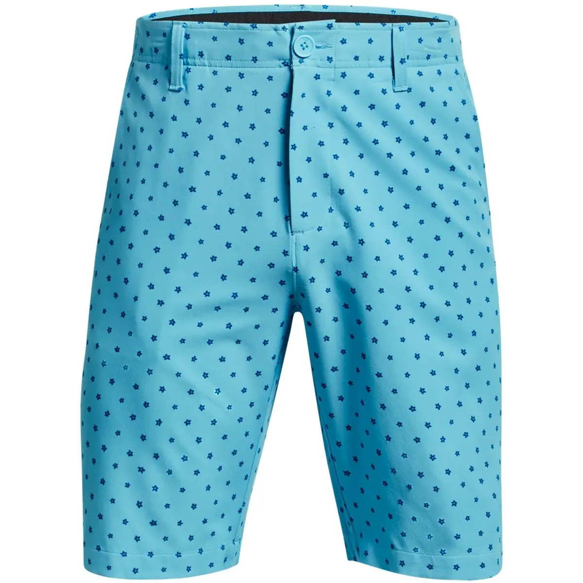 No Limits, Just Style Walk with Purpose Under Armour Drive Printed Shorts - Fresco Blue/Cruise Blue