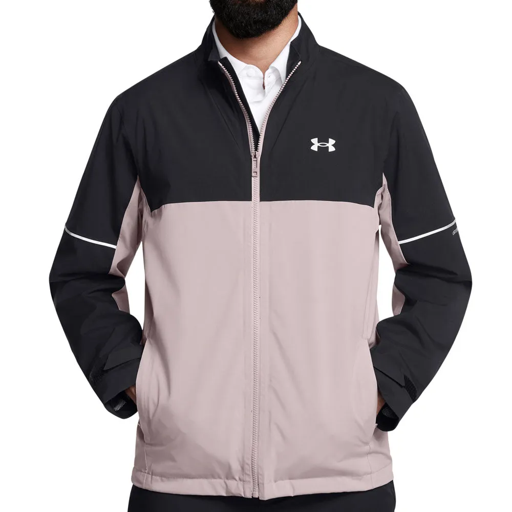 Under Armour Drive Rain Waterproof Jacket - Black/Tetra Grey Style Meets Power