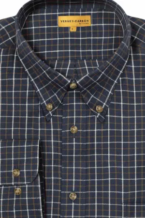 Verney Carron Ligny Cotton Checked Shirt Verney Carron Outdoor Tops