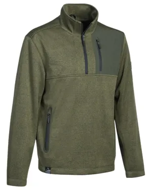 Verney Carron Mens Windbreaker Sweater Zip Neck Wool Pullovers