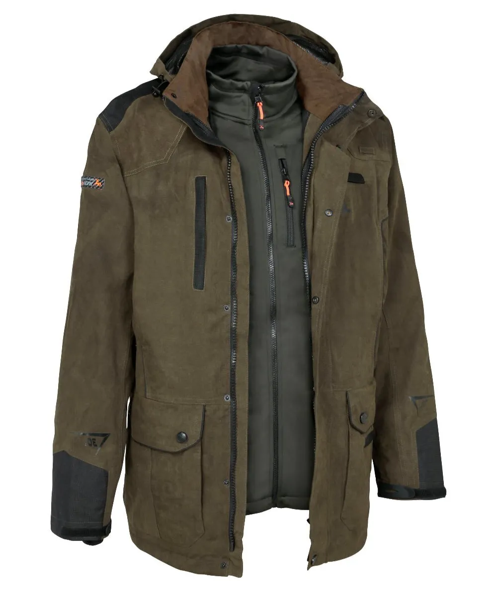 Verney Carron Veste Ibex Evo 3 in 1 Waterproof Jacket Field Shell Shooting Jackets