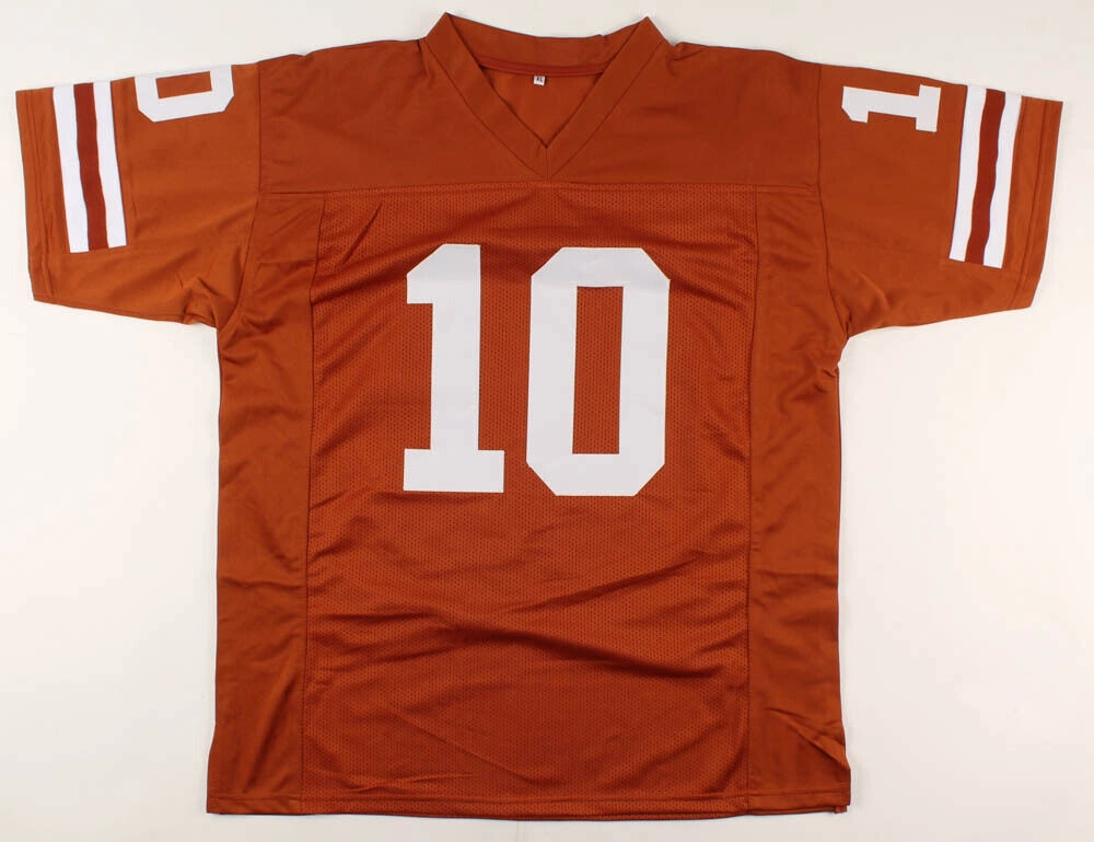 Vince Young Signed Texas Longhorns Jersey (JSA COA) Titans Strating QB 20062010