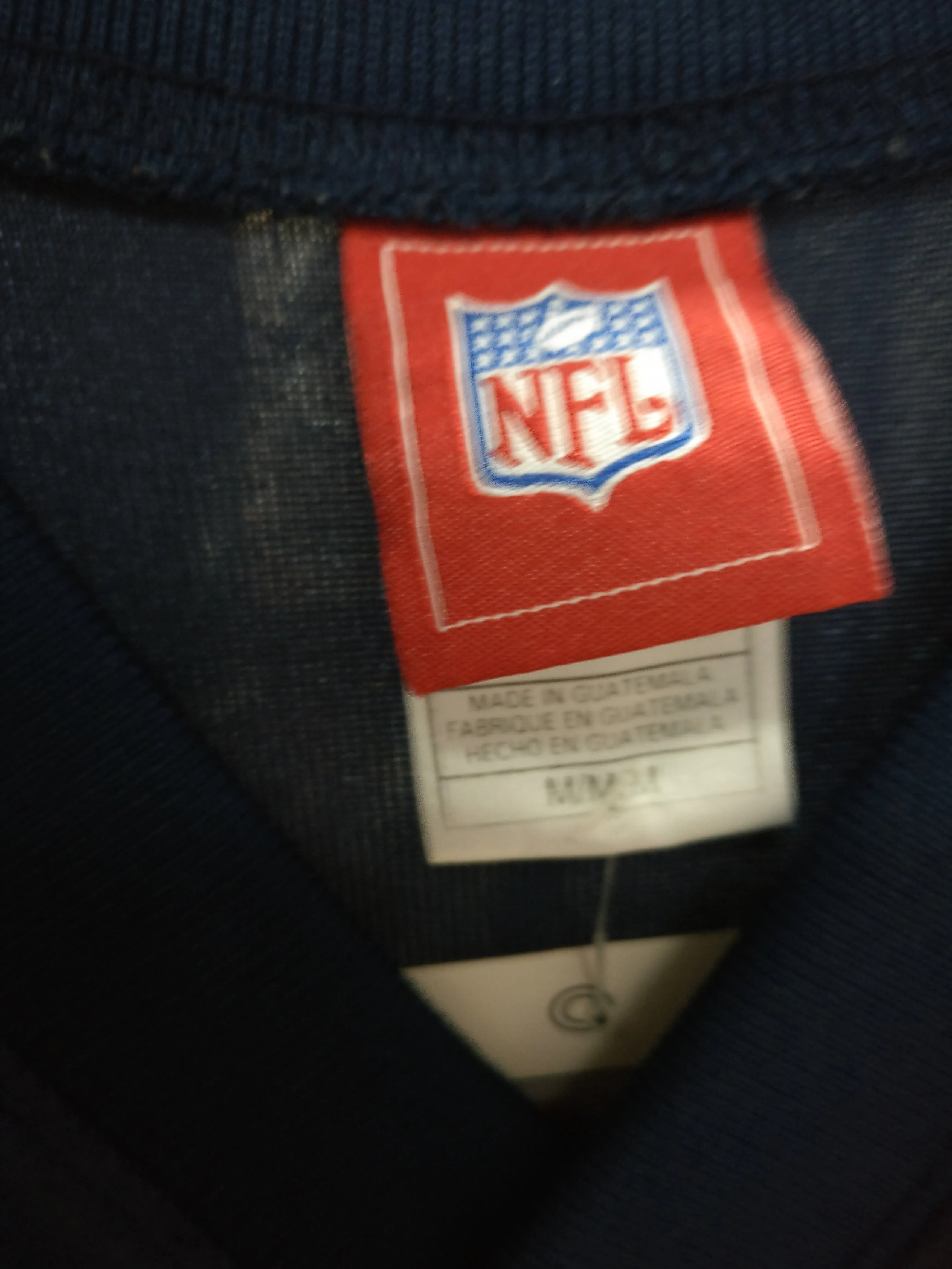 Vintage #12 TOM BRADY New England Patriots NFL Reebok Jersey M