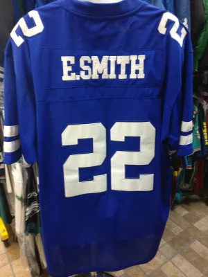 Vintage #22 EMMITT SMITH Dallas Cowboys NFL Mitchell & Ness Jersey 56